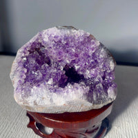 Amethyst Geode Base Cut (2 LB) #3093