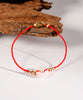 14K Eternal Harmony Red Cord Bracelet #2667