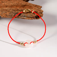 14K Eternal Harmony Red Cord Bracelet #2667