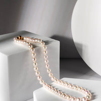 14K 6.5-7mm Akoya Pearl Necklace #2292
