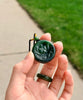 Canadian Polar Jade Pendant Lotus and Fish Pendant AA+ Natural Jade #1885