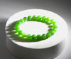 Siberian Jade Beaded Bracelet Apple Green Top Grade 8mm #1339