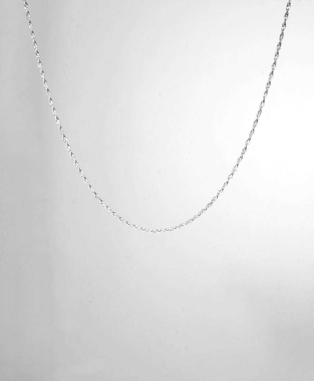 18" Singapore 925 Sterling Silver Chain #2