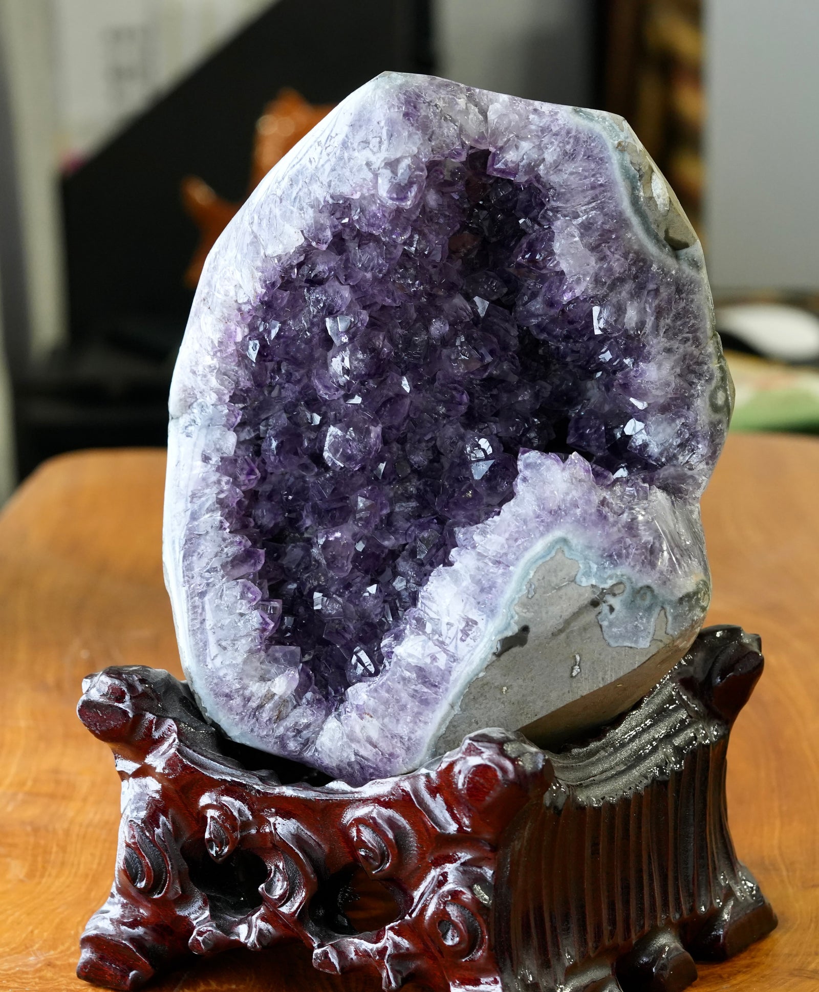 Amethyst Treasure Bowl Display（11.66LB) #2566