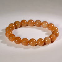 10mm Siberian Brown Jade Bracelet #2773