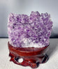 Amethyst Cluster Stone Base Cut (1.78 LB) #2969