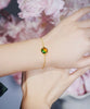 14K Ammolite Bracelet  #2124