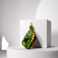 Ammolite Pendant #1321