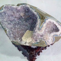 Large Amethyst Treasure Bowl Natural Geode (13 LB) #3091