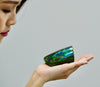 POLISHED AMMOLITE STONE #396