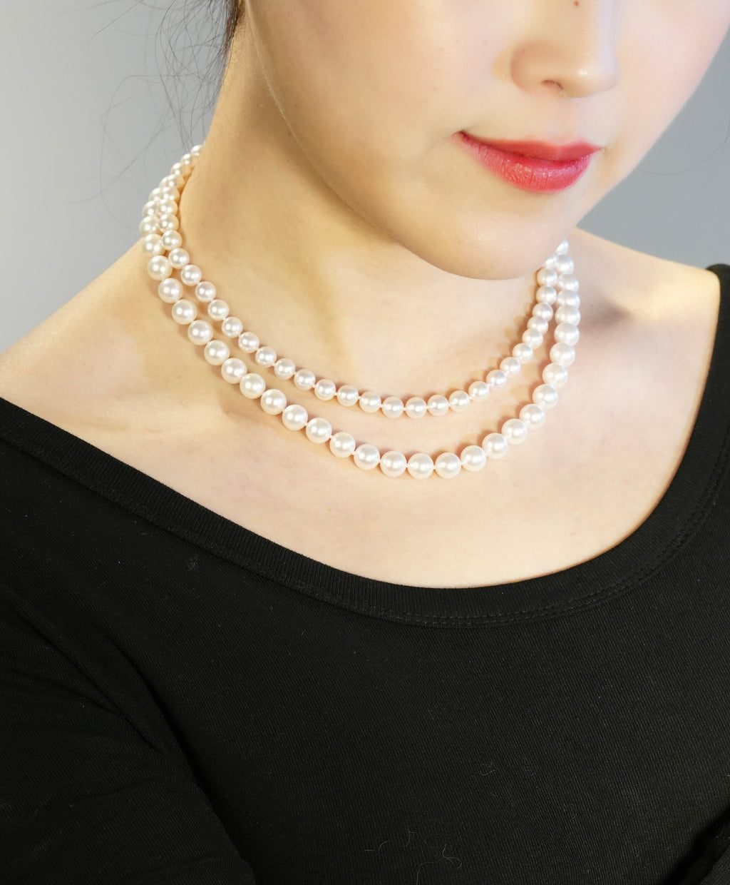 Akoya Salt Sea Pearl Necklace #2292