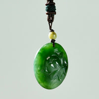 LOTUS CANADIAN JADE PENDANT #1301