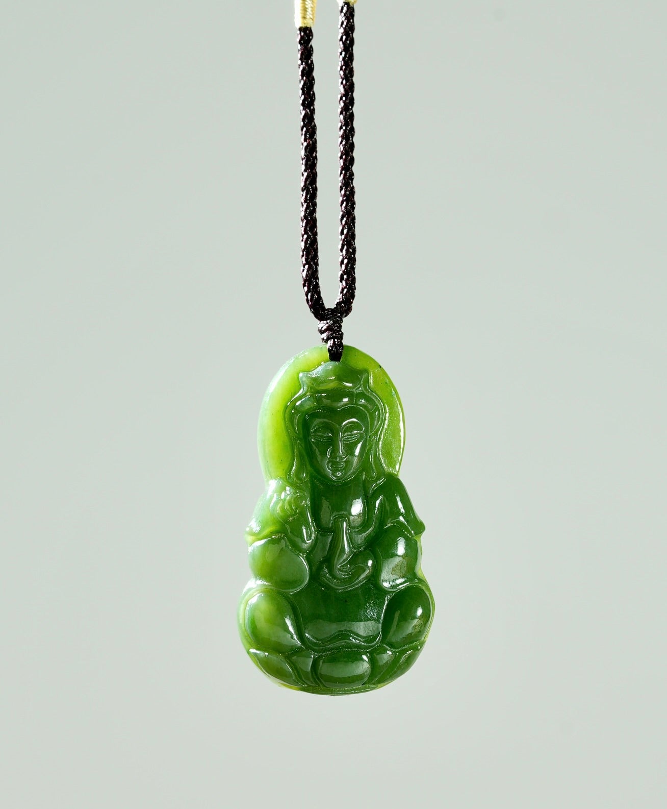 AA Jade Guanyin Pendant #1131