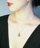 18k Ammolite Waterdrop Pendant #2081