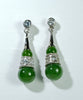 Jade Gourd Earrings #1070