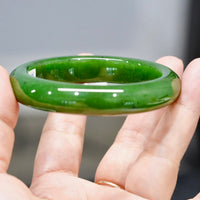 AAA Polar Jade Bangle 58mm #2403