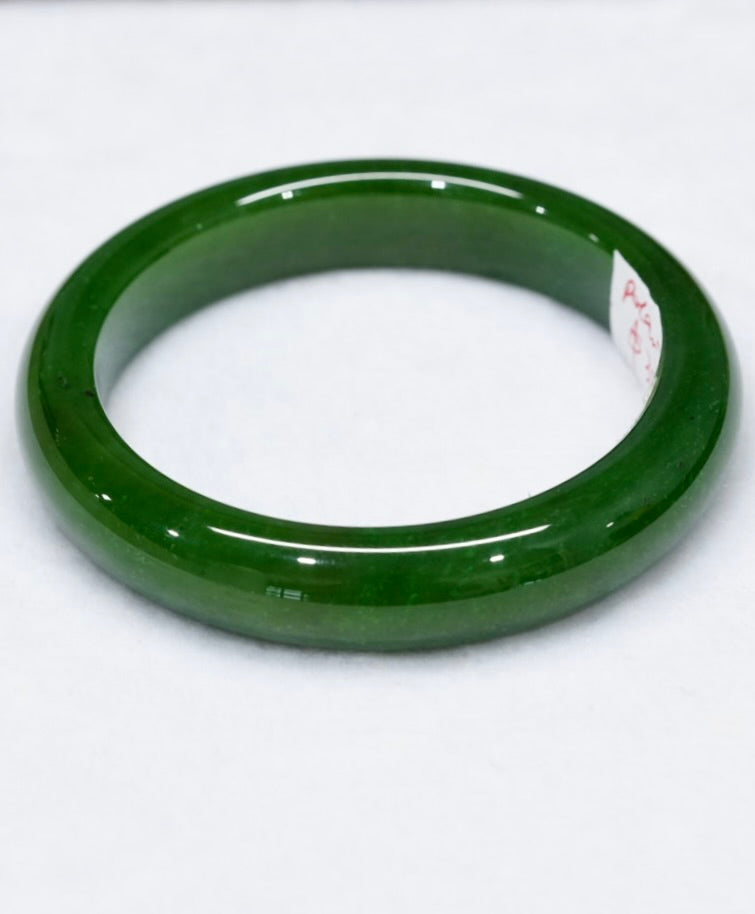 AAA Polar Jade Bangle 58mm #2403