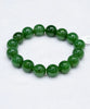 12mm Canadian Jade Beaded Bracelet #2404