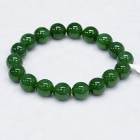 12mm Polar Jade Beaded Bracelet #2405