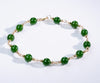 6mm Polar Jade Starry Beaded Bracelet #2402