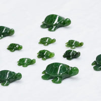 Hand Carved Jade Animals - Turtles #2309