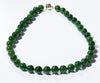 12mm Siberian Jade Beaded Necklace #2400