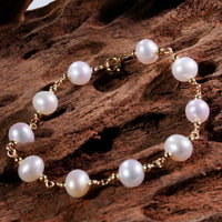 6.5" Freshwater Cultured Pearl Bracelet #2425