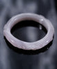 Smoke Purple Hetian Jade Bangle 57mm #2450