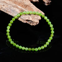 4.5mm Polar Jade Grade Beaded Bracelet #2454