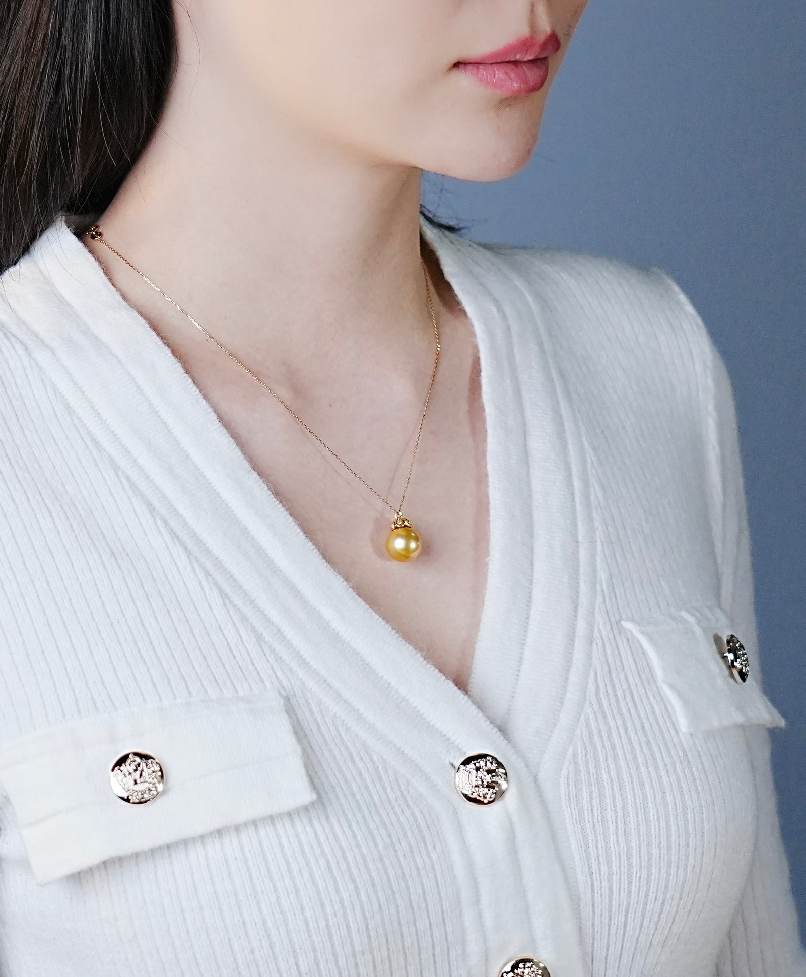 Cultured South Sea Pearl Pendant #1655