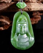 Polar Jade Guanyin Pendant #2462