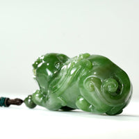 Hand Carved Jade Pendant #1406