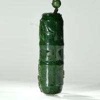 HAND-CARVED JADE PENDANT #1410