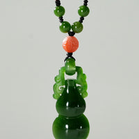 Canadian Jade Gourd Necklace #1027