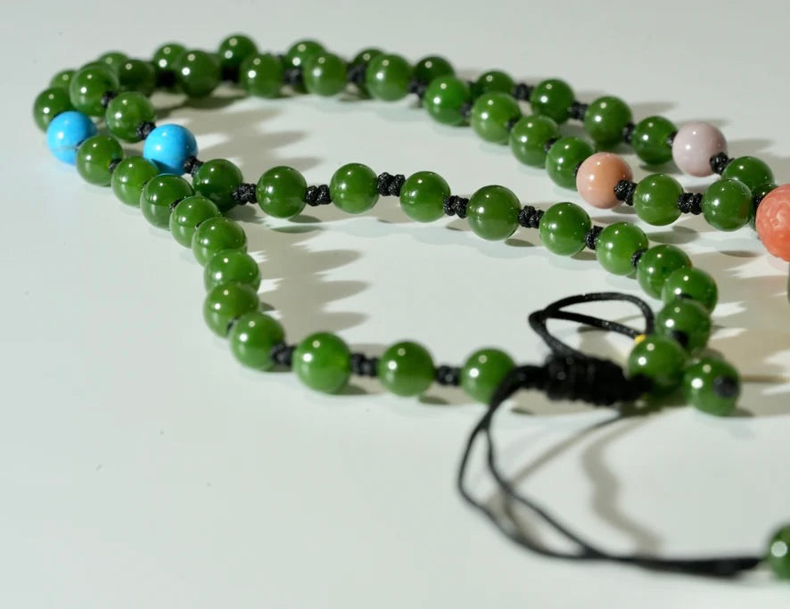 DIY Jade Necklace #2246