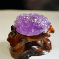 AMETHYST MONEY TOAD #2195