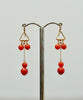 Red Carnelian Earrings #2470