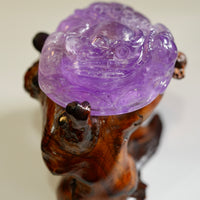 AMETHYST MONEY TOAD #2195