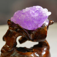 AMETHYST MONEY TOAD #2197