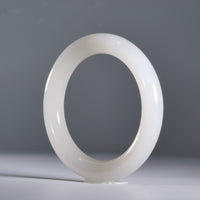 White Jade Bangle 57mm #863