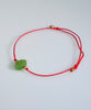 Lucky Ruyi Red Cord Jade Bracelet #2176