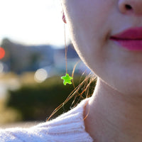 SEA STAR SIBERIAN JADE EARRINGS #1443