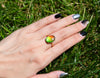 18k Ammolite Ring #903