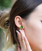 18K AMMOLITE EARRINGS #1907