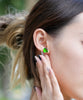 18K AMMOLITE EARRINGS #1907