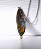 Sterling Silver Ammolite Pendant  #977