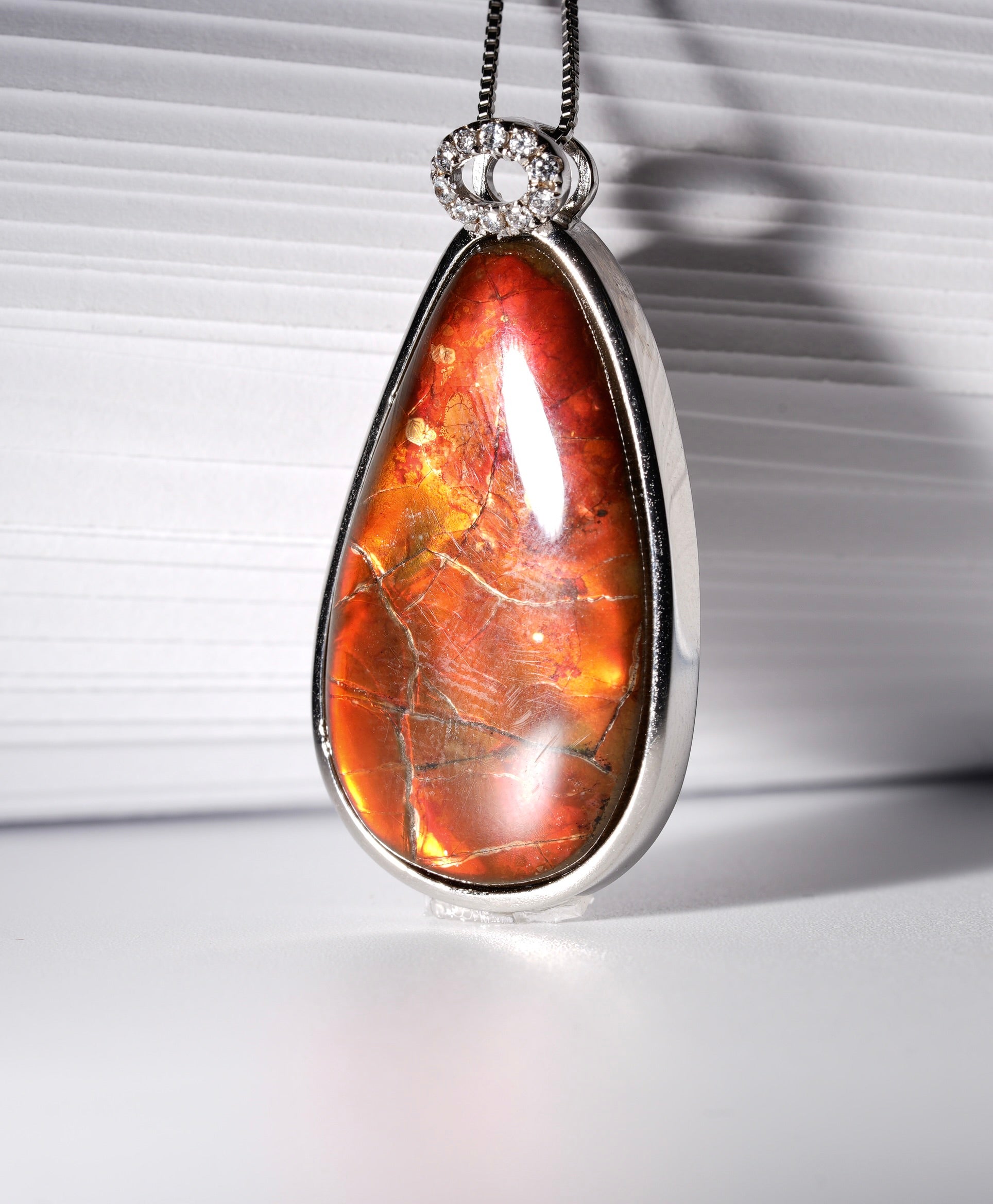 Canadian Ammolite Pendant #333
