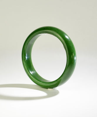 AAA CANADIAN JADE BANGLE 56MM #1233