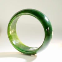 AA CANADIAN JADE BANGLE 62MM #1028