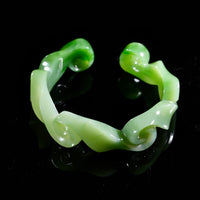 Unique Siberian Jade Bangle 60mm #2482